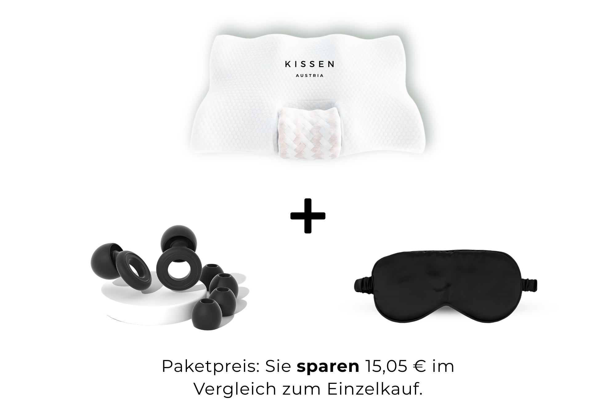 KISSEN Austria Sleep-Well-Paket – Komplettset für erholsamen Schlaf